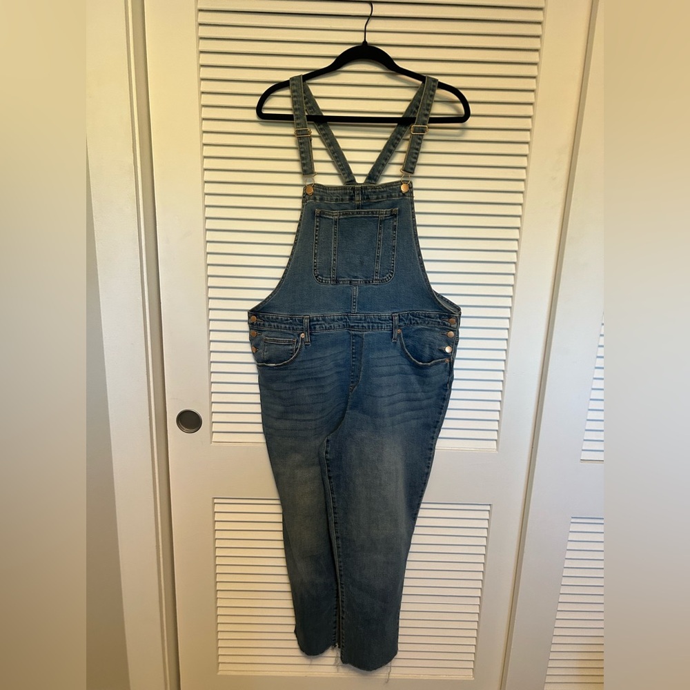 Universal Thread Straight Leg Denim Overalls